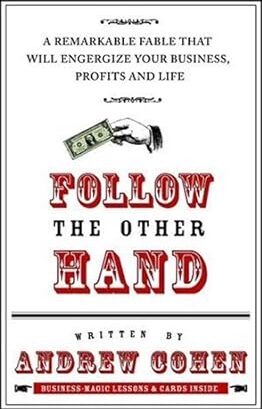 The front cover of Follow the Other Hand by Andrew Cohen