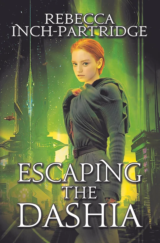 The front cover of Escaping the Dashia by Rebecca Inch-Partridge