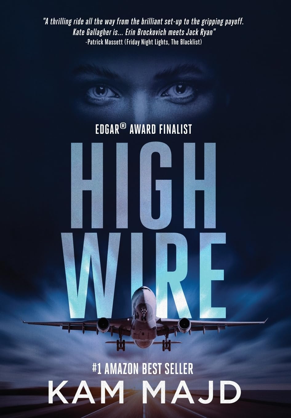 The front cover of High Wire by Kam Majd