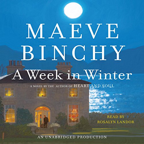 The front cover of A Week in Winter by Maeve Binchy