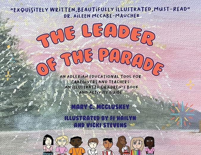 The front cover of The Leader of the Parade by Mary C. McCluskey