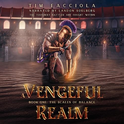 The front cover of A Vengeful Realm by Tim Facciola