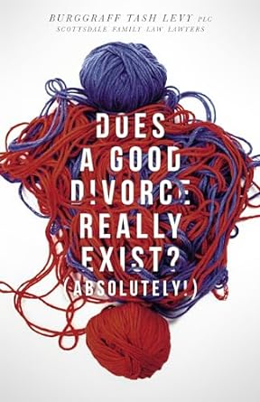 The front cover of Does a Good Divorce Really Exist? (Absolutely!) by Burggraff Tash Levy PLC