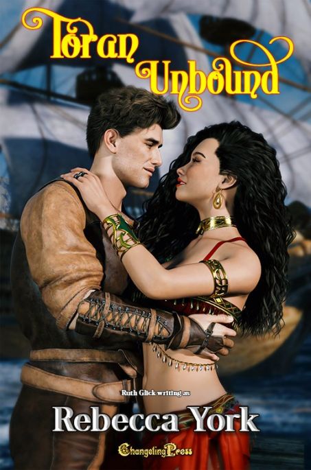 The front cover of Toran Unbound by Rebecca York